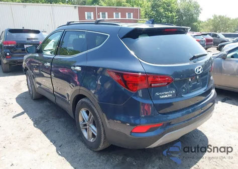 2017 Hyundai Santa Fe Sport 2.4L из США, поврежденный, VIN 5NMZUDLB5HH024404